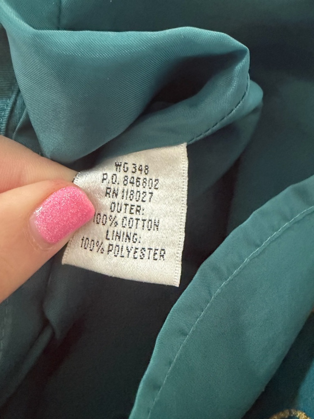 Boden Teal A-Line Skirt with Yellow Embroidered Motif - Picture 7 of 8